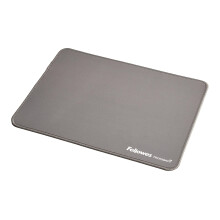 Fellowes Breyta Extra-Large Ergonomic Mousepad Grey - Non-Slip Rubber Base, Durable Stitched Edges, Microban? Protection, Eco-Friendly, and Optimized