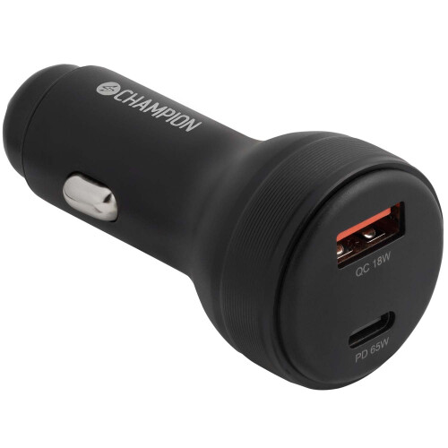 Dubbele poort 83W-oplader, QC/PD-compatibel, zwart 1