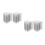 2000Pcs Transparent Plastic Fecal and Urine Sample Cups Laboratory Use 1