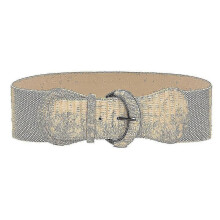 (Beige) Wide Waist Belt Compatible With Women Vintage Cinch Belt With Hook Buckle Elastic Waist Belt A-Good