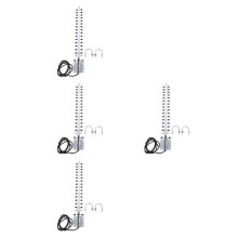 4Pcs Wireless Directional Antenna Black ABS for Network Extension