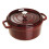 Staub 4 quart round cocotte, grenadine. 1