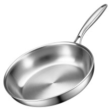 Colourcoco Stainless Steel Cookware Set - 8.66-Inch 3-Ply Stainless Steel Cooking Set with Detachable Handle, Induction Gas Ceramic Oven