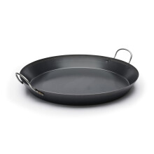 De Buyer 5023.60 La Lyonnaise Blue Steel Paella Pan 35 Portions