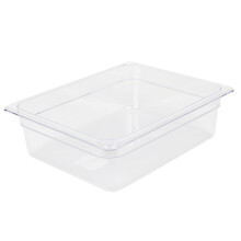 Excellante Half Size 4-Inch Deep Polycarbonate Food Pan