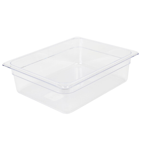 Excellante Half Size 4-Inch Deep Polycarbonate Food Pan
