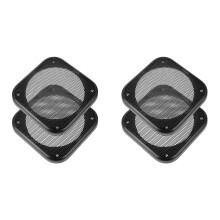 4Pcs Black Car Speaker Grills Metal Covers for Subwoofer Speaker Guard