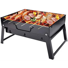 Portable Charcoal BBQ Grill Folding Barbecue Grill for Outdoor Cooking Camping and Picnic