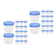 40St Plastic Urine Cups Met Lekvrije Schroefdop Voor Thuistest