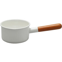 Noda Horo Made in Japan Pochika Milk Pan 12cm Enamelware