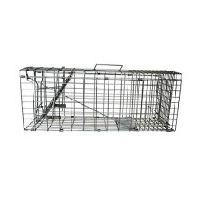 PestExpel? Live Catch, Rabbits, Squirrels, Mink, Feral Cat, Vermin,Animal Folding Cage Trap (Large)