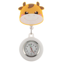 3St Charmante Cartoon Badge Zakhorloges Hangend Licht En Duurzaam