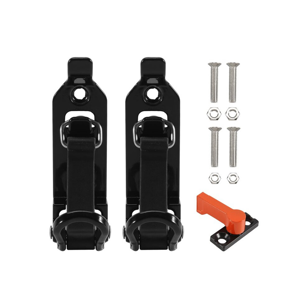 2Pcs Shovel Mount For Roof Rack Mount Shovel Mount Brackets Accessories Wall Mounting Versatile Black 6032204818246