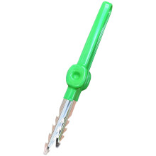 Stainless Steel Gardening Tweezers with Ergonomic Anti‑Slip Handle, Serrated Tips for Precision Planting and Bonsai