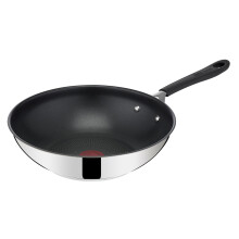 Tefal Jamie Oliver Home Cook Stainless Steel Non-Stick 28cm Induction Wok