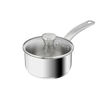 Recycle Tefal H8232253 Stainless Steel Saucepan with Lid 16 cm for All Heat Sources and Induction