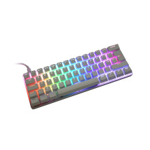 Vortex VTG-6100W Pok3r White Case UK ISO Layout RGB Cherry MX Switch - Brown