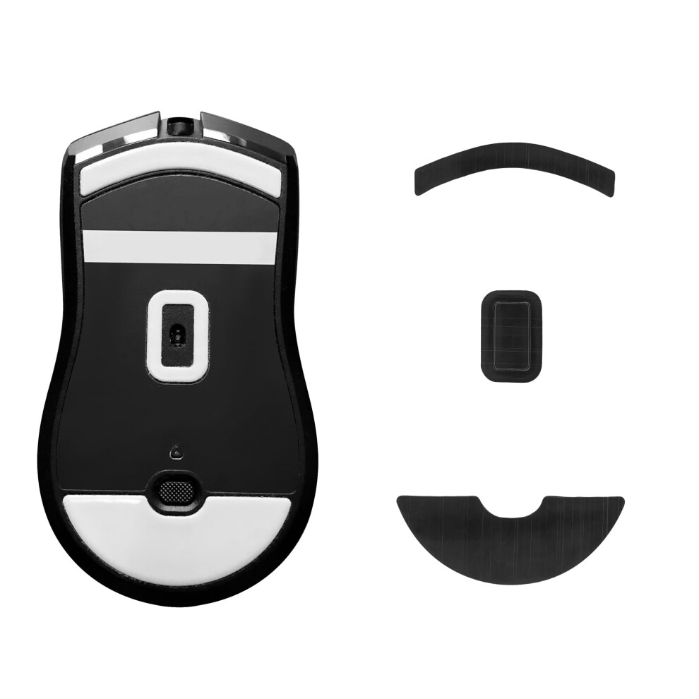 Kwmobile Mouse Feet Replacement Compatible With Razer Viper 8K Hz Computer Mouse Skates Sticker - Black 4067668150764