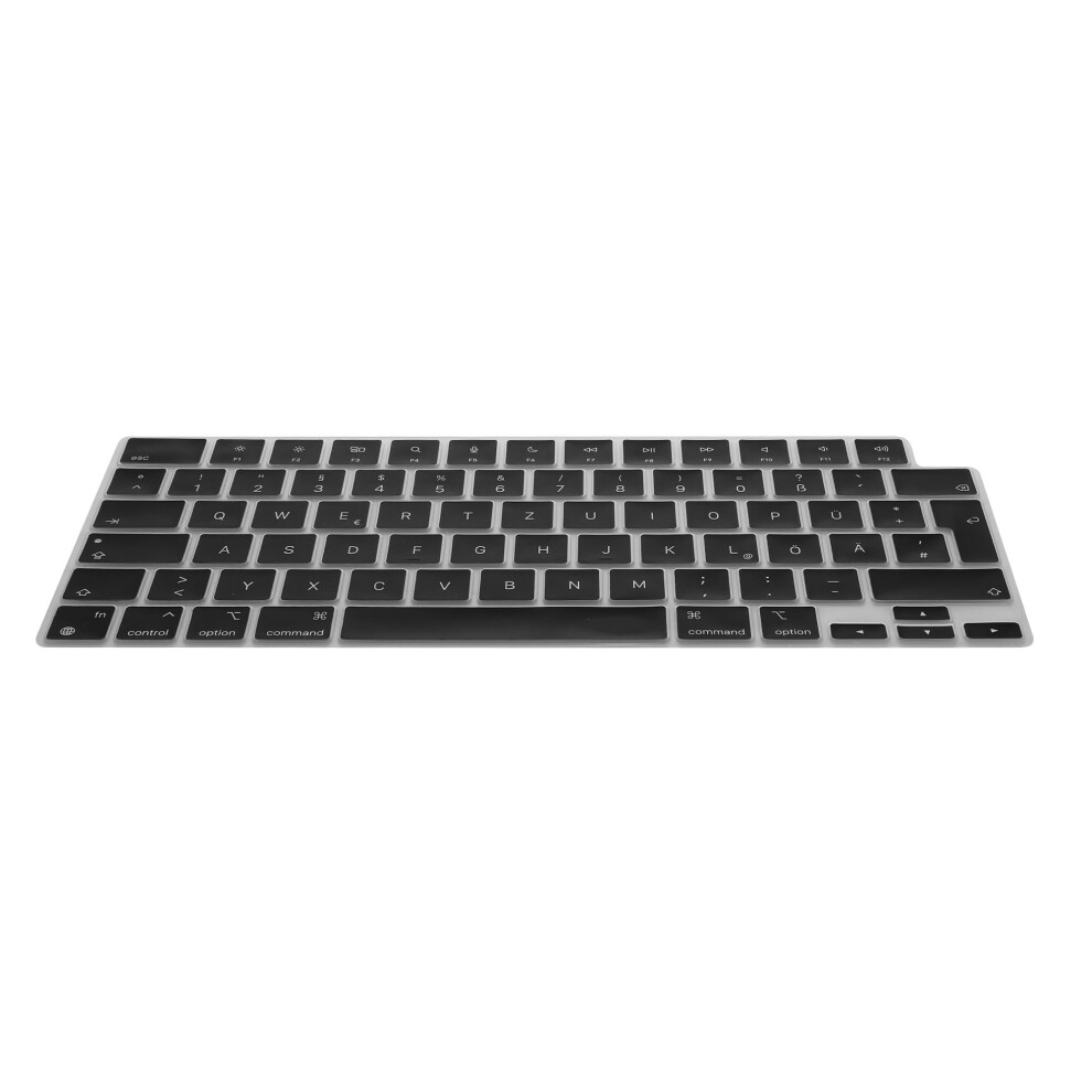 Kwmobile Keyboard Cover Compatible With Apple Macbook Air 13.6 M3 2024 A3113 - German Qwertz Layout Keyboard Cover Silicone Skin 4067668171622