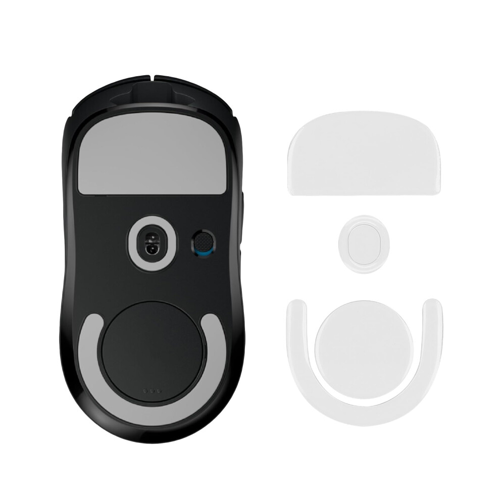 Kwmobile Mouse Feet Replacement Compatible With Logitech G Pro X Superlight 2 / Superlight 2 Se Computer Mouse Skates Sticker - White 4067668186282
