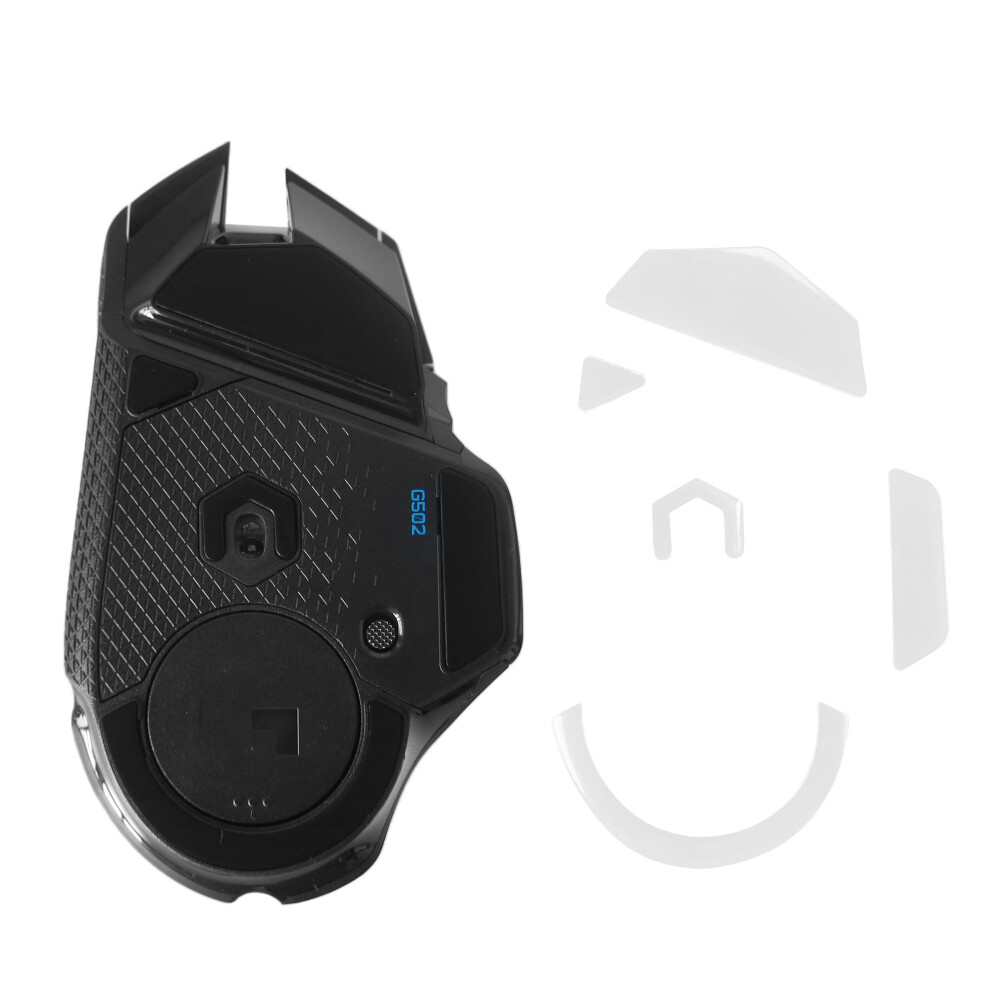 Kwmobile Mouse Feet Replacement Compatible With Logitech G502 Wireless Computer Mouse Skates Sticker - White 4067668192436