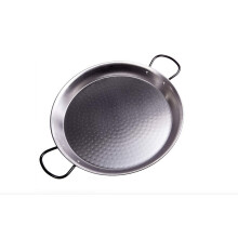 Vaello La Valenciana Polished Steel Valencian Paella Pan, 28 Cm