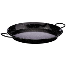 Vaello La Valenciana Enamelled Steel Induction Paella Pan, 36 Cm