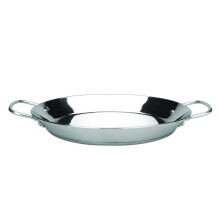 IBILI Premier Paella Pan, 36 cm, Stainless Steel, 7 Servings, Suitable for Induction Hobs