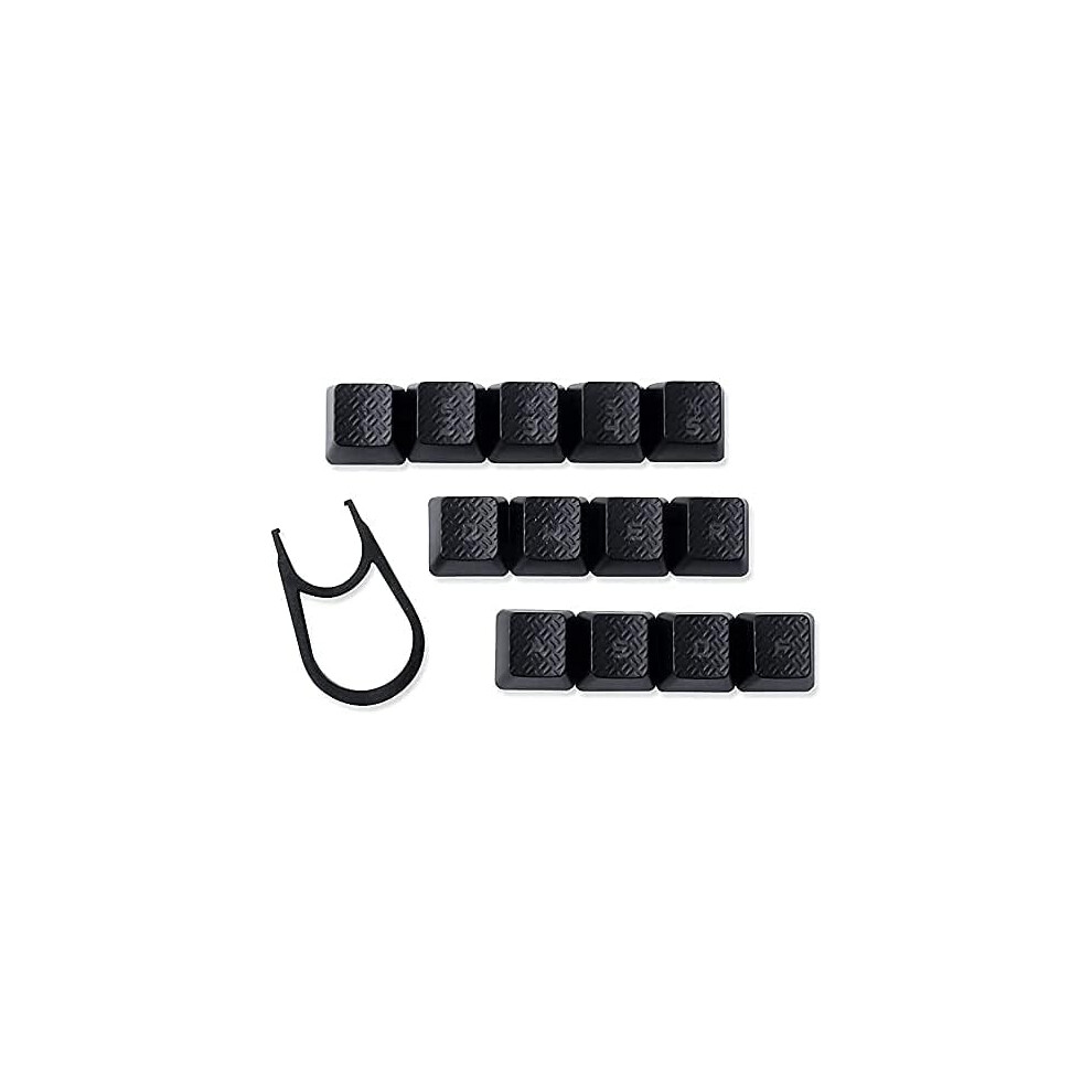 Photos - Keyboard RogzO Texture colored gaming keycaps compatible with g910g910 GPRO G810 G413 613 mechanical (13 black keycaps)