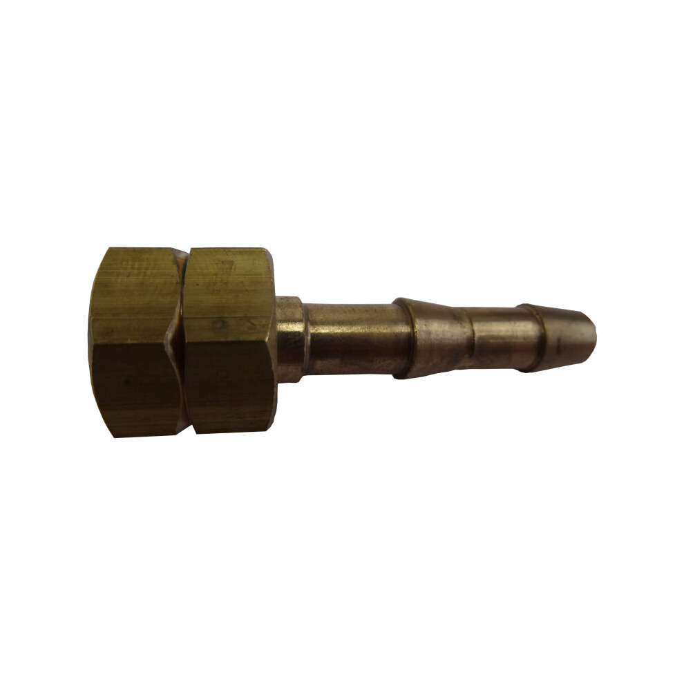Gas Hose Connector 3/8" Bsp Female To 8Mm Tail* 5055484266935