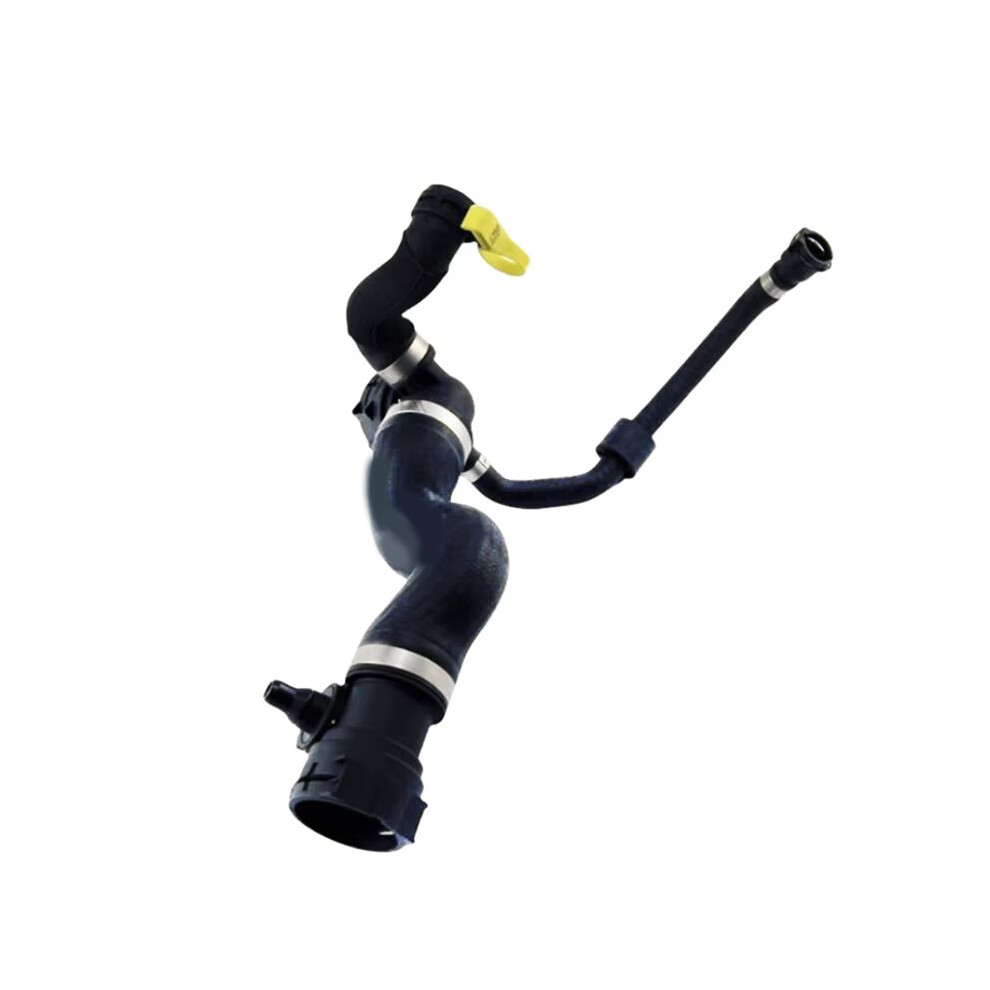 17127580955 Car Top Upper Radiator Hose With Vent Cooling Hose For F01 F02 740I 740Li Black 4714239755223