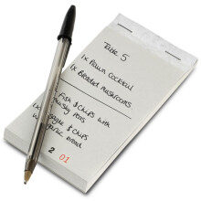 bar@drinkstuff Restaurant Order Pad with Duplicate Sheet (40)