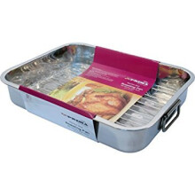 42cm x 31cm S/S Roasting Pan with Rack