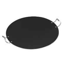 Non-Stick Tawa Mega Tawa 51cm Extra Large Tawa Tava with Double Wire Handles Concave Heavy Duty Crepe Dosa Chapati Roti Tawa Frying Paratha Naan