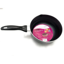 Milk Pan 18CM Non-Stick Forge Marble Effect Prima Kitchen with Pouring Lip Heavy Duty, Gas, Electric and Radiant Ring Safe (18CM ? 2.1Ltr)