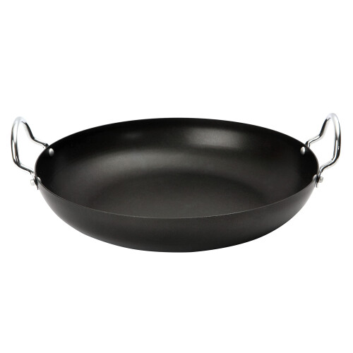 Dexam Paella Pan, Non-Stick, 39cm, White