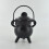 Prezents Black Cast Iron Cauldron Mini - Plain Wicca Pagan Celtic Decor, S, (40005) 1