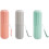3 Pieces Toothbrush Toothpaste Holder Multi-Function Portable Toothbrushes Cover Toothpaste Holder 1