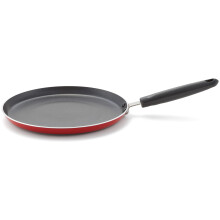 Judge Made in India, 25cm Tawa Flat - Triple Layer PFOA Free Non-Stick, Lightweight Durable Aluminium, Fast Heating, Stay Cool Handle, Versatile for