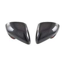 Couvercle de Rétroviseur Latéral de Voiture, Garniture de Protection en Fiber de Carbone,  pour