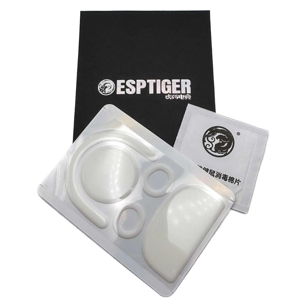 Genuine Esports Tiger Ice Edition V2 Replacement Mouse Pads For Logitech Gpro X Superlight 2 - Replacement Skates For G Pro X Superlight 2 Mouse Feet 5061051720809