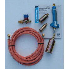 Gas Torch Kit with 3 Burners Medium Size for Propane, Part 1002
