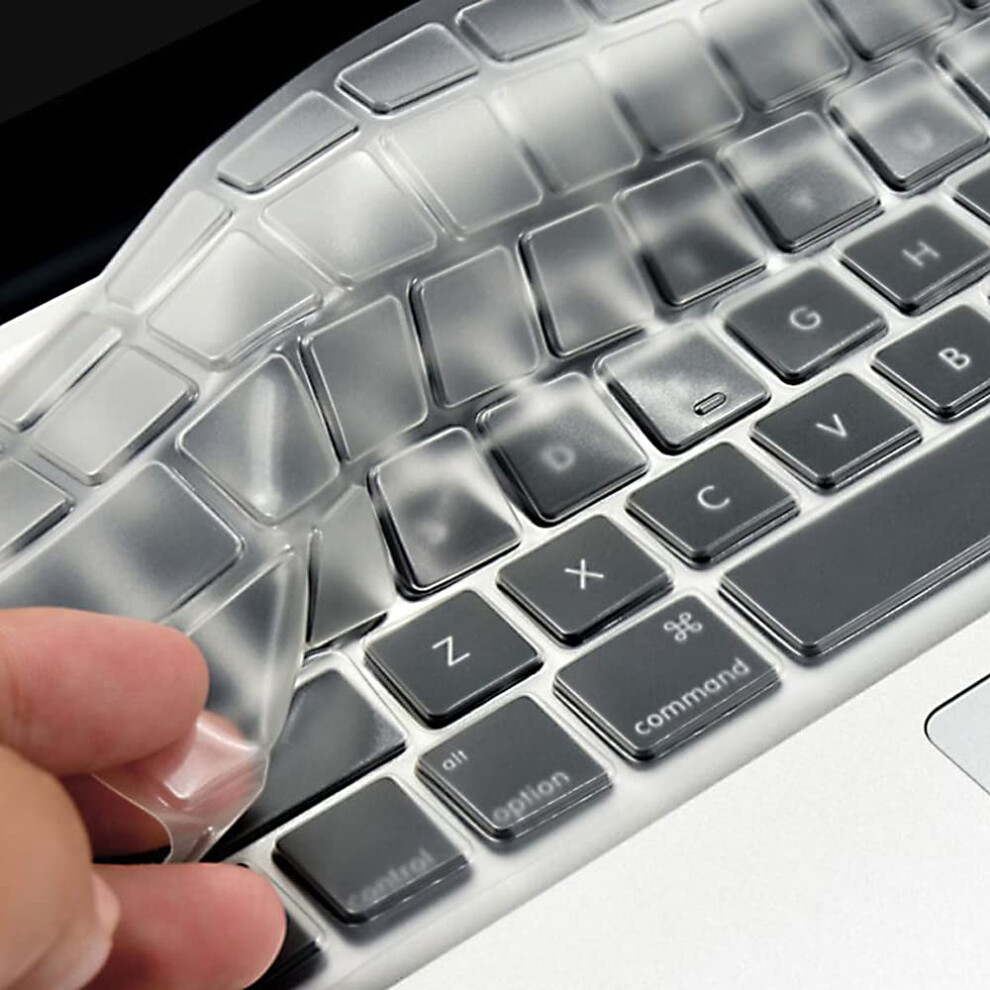 Sdtek Keyboard Protector Compatible With Macbook Pro 13 Inch (A2338, A2251, A2289), Clear Skin Silicone Cover Clear Film (Europe/Uk) 5056200214155