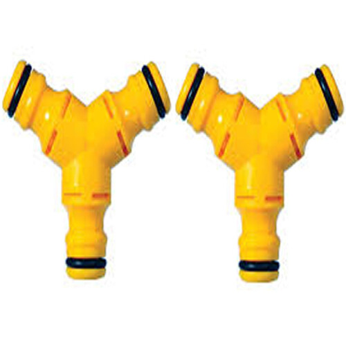 Hozelock 2 X Hozelock 2293 Hose Y Connector