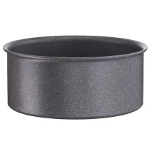 Tefal Ingenio Saucepan 16 cm, 1.5 L, Induction, Non-Stick Coating, Stackable, Dishwasher-Safe, Made in France, Natural Force L3962802, Grey