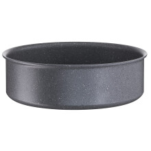 Tefal Ingenio Saut? Pan 24 cm, Induction, Non-Stick Coating, Stackable, Dishwasher-Safe, Made in France, Natural Force L3963502, Black