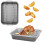 Stainless Steel Curved 36cm Non-Stick Deep Roasting Tin & Rack 1