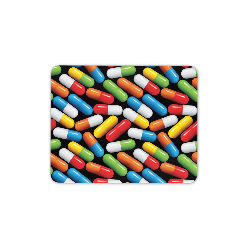 Destination Vinyl Ltd Colourful Pills Mouse Mat Pad - Nurse Doctor Medical Gift Pc Computer #8258 7625883200052