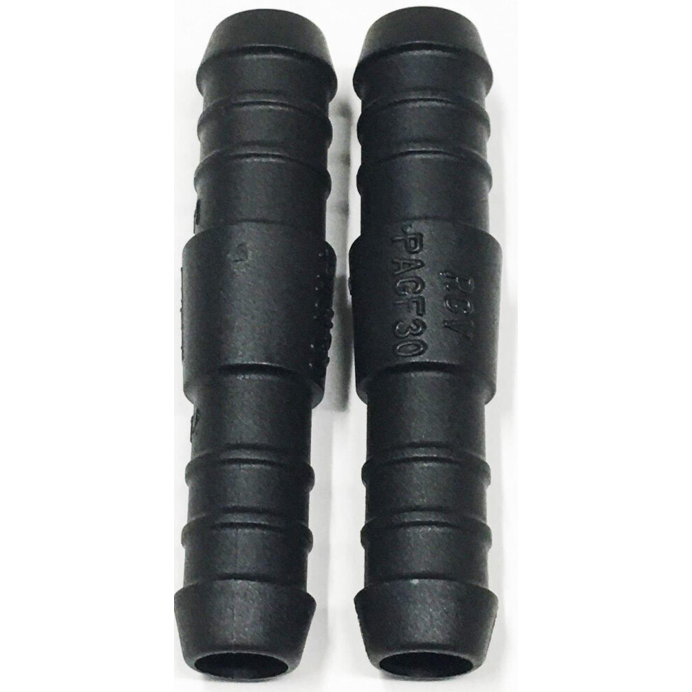 2 X 12Mm-10Mm Plastic Barbed Reducer Adapter Hose Connector Fuel Pipe Joiner 5081946763063