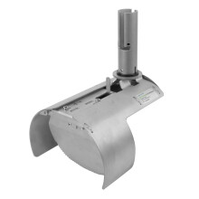 Metex - Nordisk 150mm Rat Blocker. Made From Marine Grade Acid Resistant Stainless Steel With A One Way Valve & Two Serrated Flaps For Double